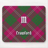 Clan Crawford Tartan Mouse Pad Mousepad (Vorne)