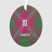 Clan Crawford Tartan Ornament (Vorderseite)