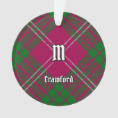 Clan Crawford Tartan Ornament (Vorderseite)