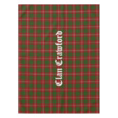 Clan Crawford Tartan Tablecloth Tischdecke (Vorderseite)