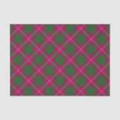 Clan Crawford Tartan Tissue Paper Seidenpapier (Vorderseite)