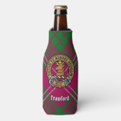 Clan Crawford Wappen Bottle Cooler Flaschenkühler (Flaschenvorderseite)