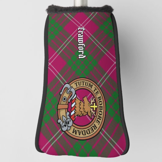 Clan Crawford Wappen Head Cover Golf Headcover (Rotieren 90)