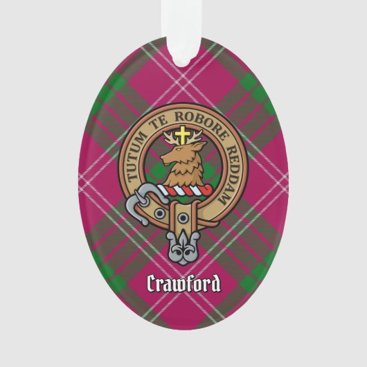 Clan Crawford Wappen Ornament (Vorderseite)