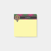 Clan Crawford Wappen Postit Notes Post-it Klebezettel (Vorderseite)