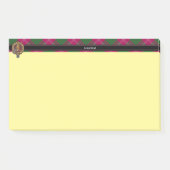 Clan Crawford Wappen Postit Notes Post-it Klebezettel (Vorderseite)