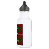 Clan Crawford Wappen Tartan Edelstahlflasche (Rechts)