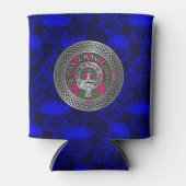Clan Crawford Wappen & Tartan Knot Dosenkühler (Vorderseite)