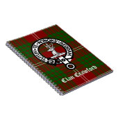 Clan Crawford Wappen Tartan Notizblock (Rechte Seite)