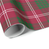 Clan-CrawfordTartan Geschenkpapier (Rolleneckpunkt)