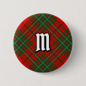 Clan Cumming Tartan Button (Vorderseite)