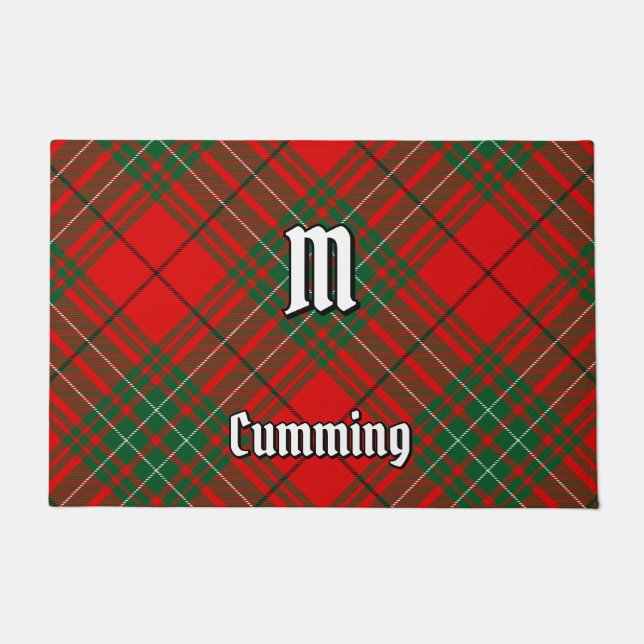 Clan Cumming Tartan Fußmatte (Vorderseite)