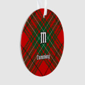 Clan Cumming Tartan Ornament (Vorderseite)