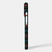 Clan Cumming Tartan Rot, Blau und Grün Kariert Case-Mate iPhone Hülle (Rückseite / Links)