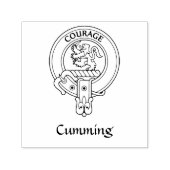 Clan Cumming Wappen Rubber Briefmarke Permastempel (Design)