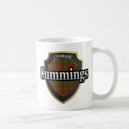 Clan Cummings Scottish Dynsty Tartan Tasse Cups (Rechts)