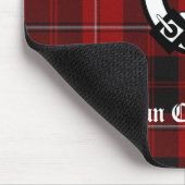 Clan Cunningham Abzeichen & Tartan Mousepad (Ecke)