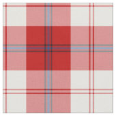 Clan Cunningham Dress Tartan Red Kariert Stoff (Nahaufnahme)