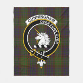 Clan Cunningham Jagd Modern Tartan Kariert Fleecedecke (Vorderseite)