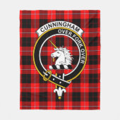Clan Cunningham Modern Tartan Kariert Fleecedecke (Vorderseite)