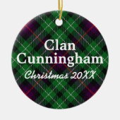 Clan Cunningham Scott Keramikornament (Vorne)