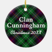 Clan Cunningham Scott Keramikornament (Hinten)