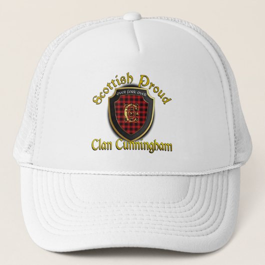 Clan Cunningham Scottish Dynsty Cap Truckerkappe (Vorderseite)