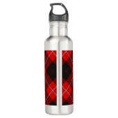 Clan Cunningham Tartan Edelstahlflasche (Rückseite)