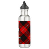 Clan Cunningham Tartan Edelstahlflasche (Rechts)