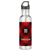Clan Cunningham Tartan Edelstahlflasche (Vorderseite)