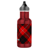 Clan Cunningham Tartan Edelstahlflasche (Rechts)