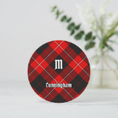 Clan Cunningham Tartan Einladung (Stehend Vorderseite)