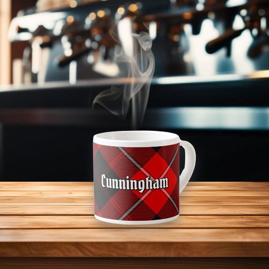 Clan Cunningham Tartan Espressotasse