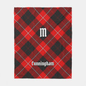 Clan Cunningham Tartan Fleecedecke (Vorderseite)