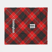 Clan Cunningham Tartan Fleecedecke (Vorderseite (Horizontal))