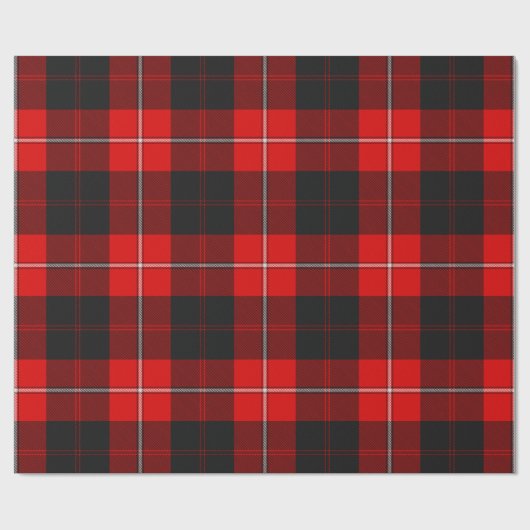 Clan Cunningham Tartan Geschenkpapier (Flach)