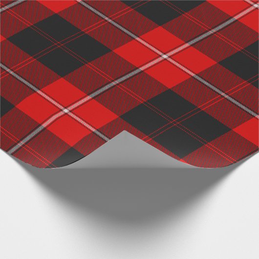 Clan Cunningham Tartan Geschenkpapier (Ecke)