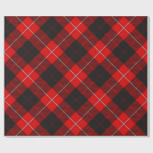 Clan Cunningham Tartan Geschenkpapier (Flach)