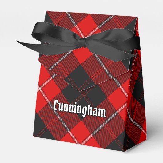 Clan Cunningham Tartan Geschenkschachtel (Vorderseite)