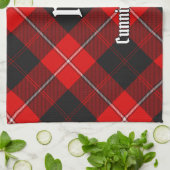 Clan Cunningham Tartan Geschirrtuch (Gefaltet)