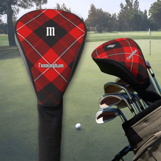 Clan Cunningham Tartan Golf Headcover