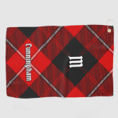 Clan Cunningham Tartan Golfhandtuch (Horizontal)