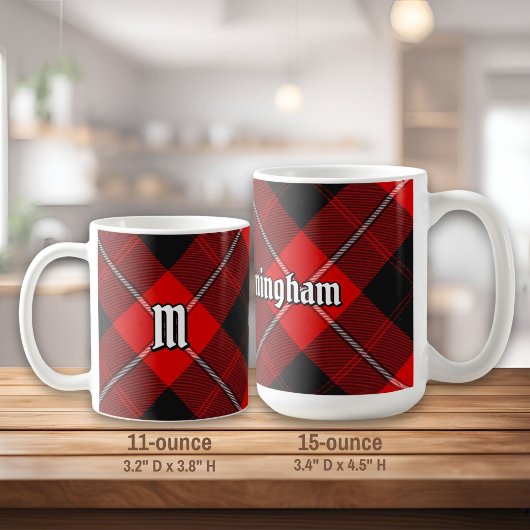 Clan Cunningham Tartan Kaffeetasse