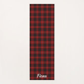 Clan Cunningham Tartan Kariert Personalisiert Yogamatte (Vorderseite)