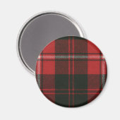 Clan Cunningham Tartan Magnet (Vorderseite/Rückseite)