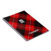 Clan Cunningham Tartan Notizblock (Rechte Seite)
