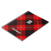 Clan Cunningham Tartan Notizblock (Linke Seite)