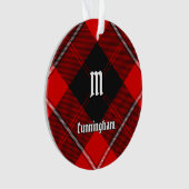 Clan Cunningham Tartan Ornament (Vorderseite)