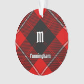 Clan Cunningham Tartan Ornament (Vorderseite)