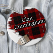 Clan Cunningham Tartan Paint Brush Button (Beispiel)